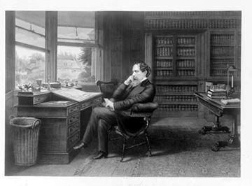 Charles Dickens (Courtesy of the Library of Congress)