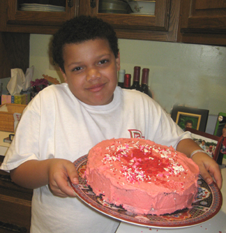 Michael with cake web