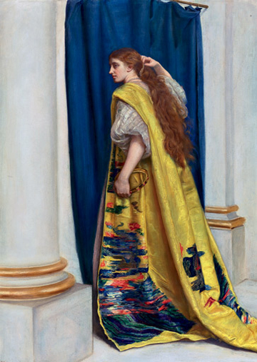 "Esther" by John Everett Millais (Courtesy of the Tate Online)