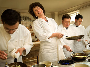 Meryl Streep is cooking with gas as Julia Child. (Courtesy of Sony Pictures)